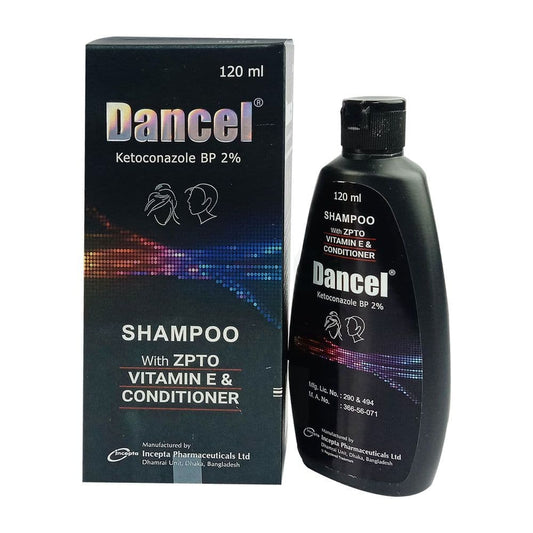 Dancel Shampoo 120ml for dandruff treatment