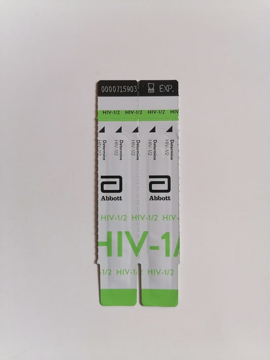 Test de dépistage du VIH 2 bandelettes une paire