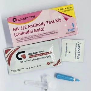 Golden Time HIV 1/2 Antibody Self Test Kit 1 complete
