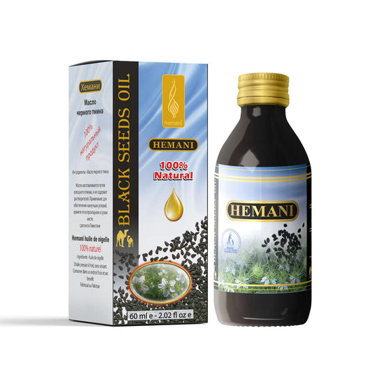 Hemani Black Seed Oil (60ml) is a 100% pure