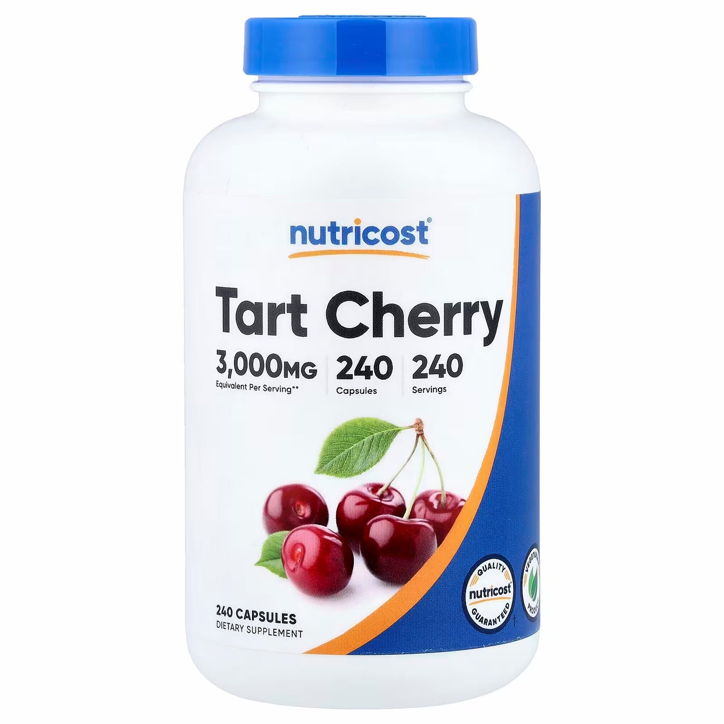 Nutricost Sour Cherry, 240 Capsules (300 mg per Capsule