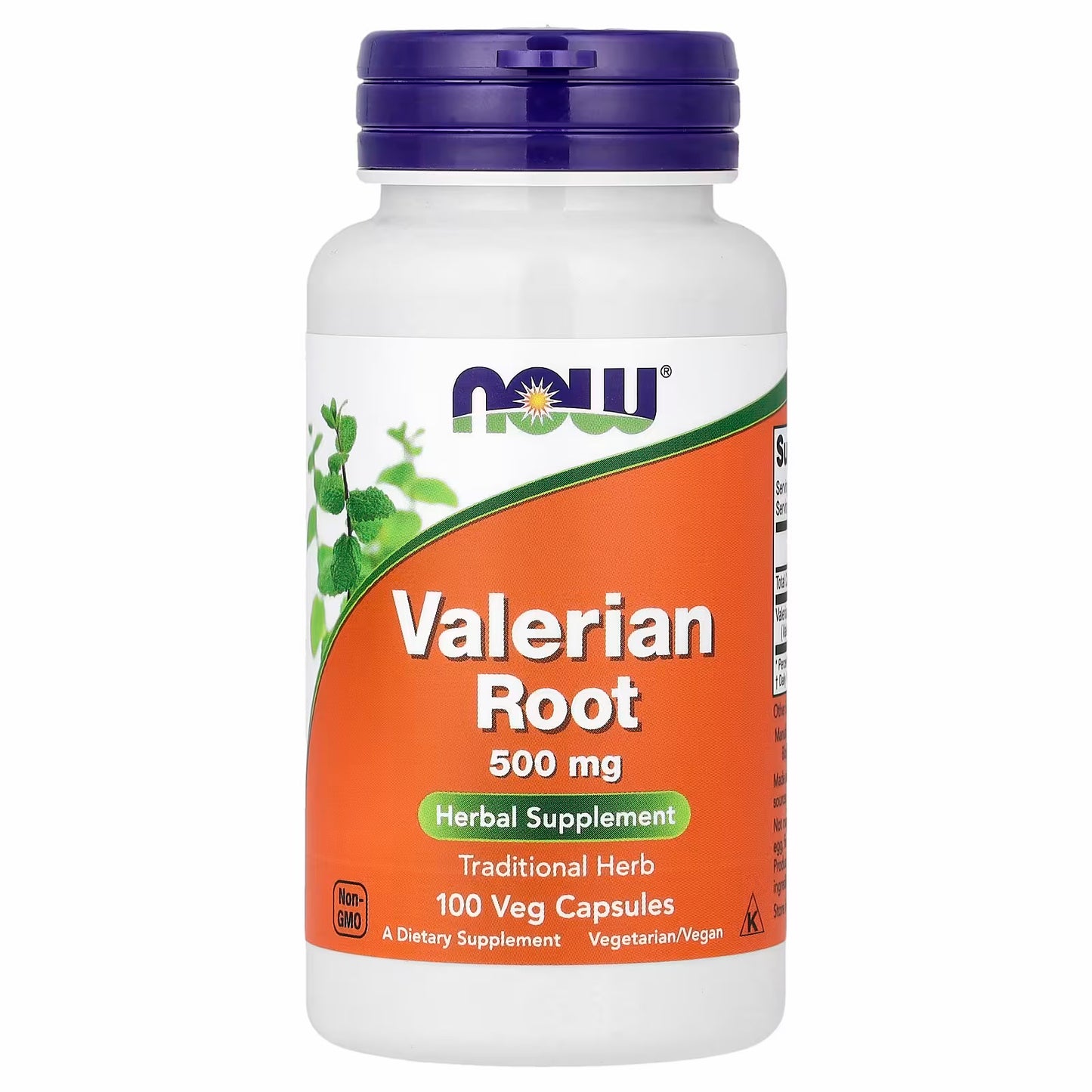 NOW Foods Valerian Root, 100 Veg Capsules (500 mg per Capsule)