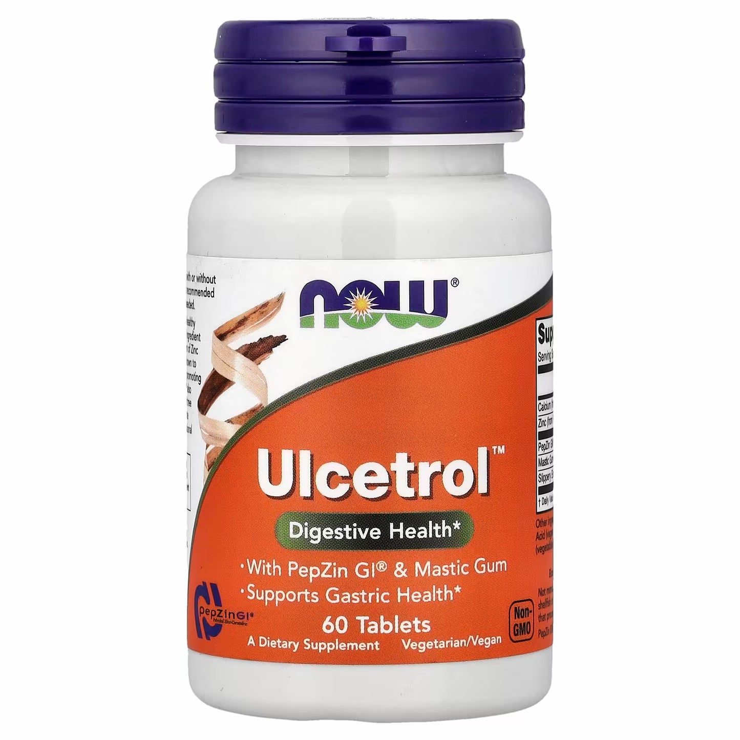 NOW Foods Ulcetrol™, 60 Tablets