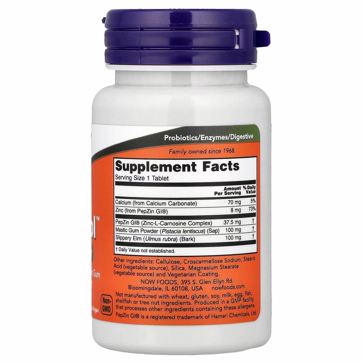 NOW Foods Ulcetrol™, 60 Tablets