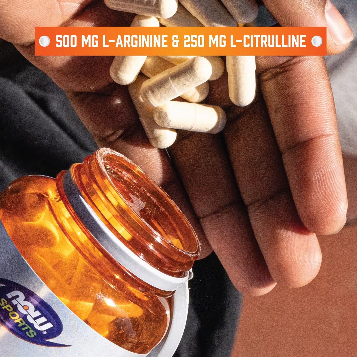 NOW Foods Sports, Arginine & Citrulline, 120 Veg Capsules