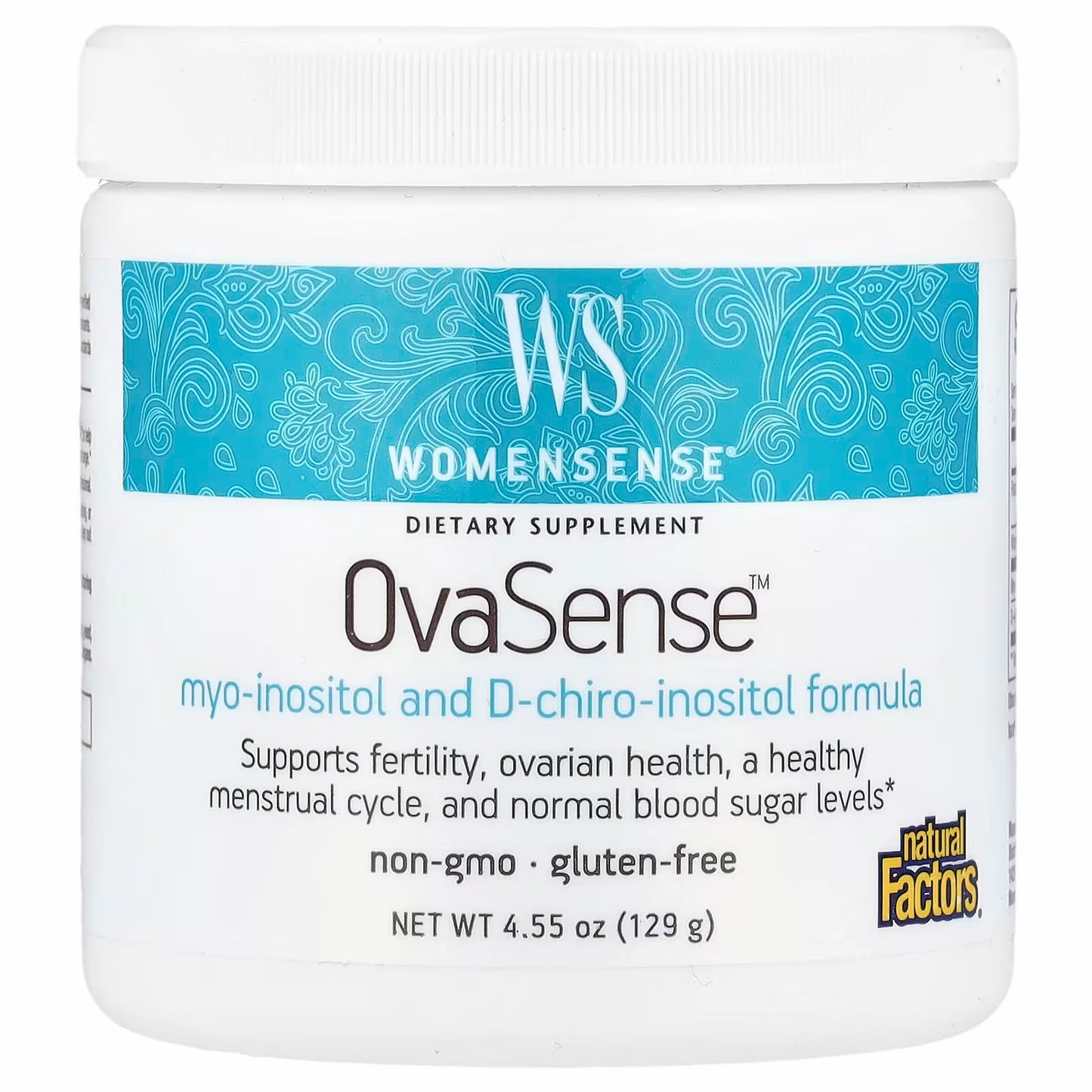 Natural Factors Womensense®, OvaSense 129g 60 servings