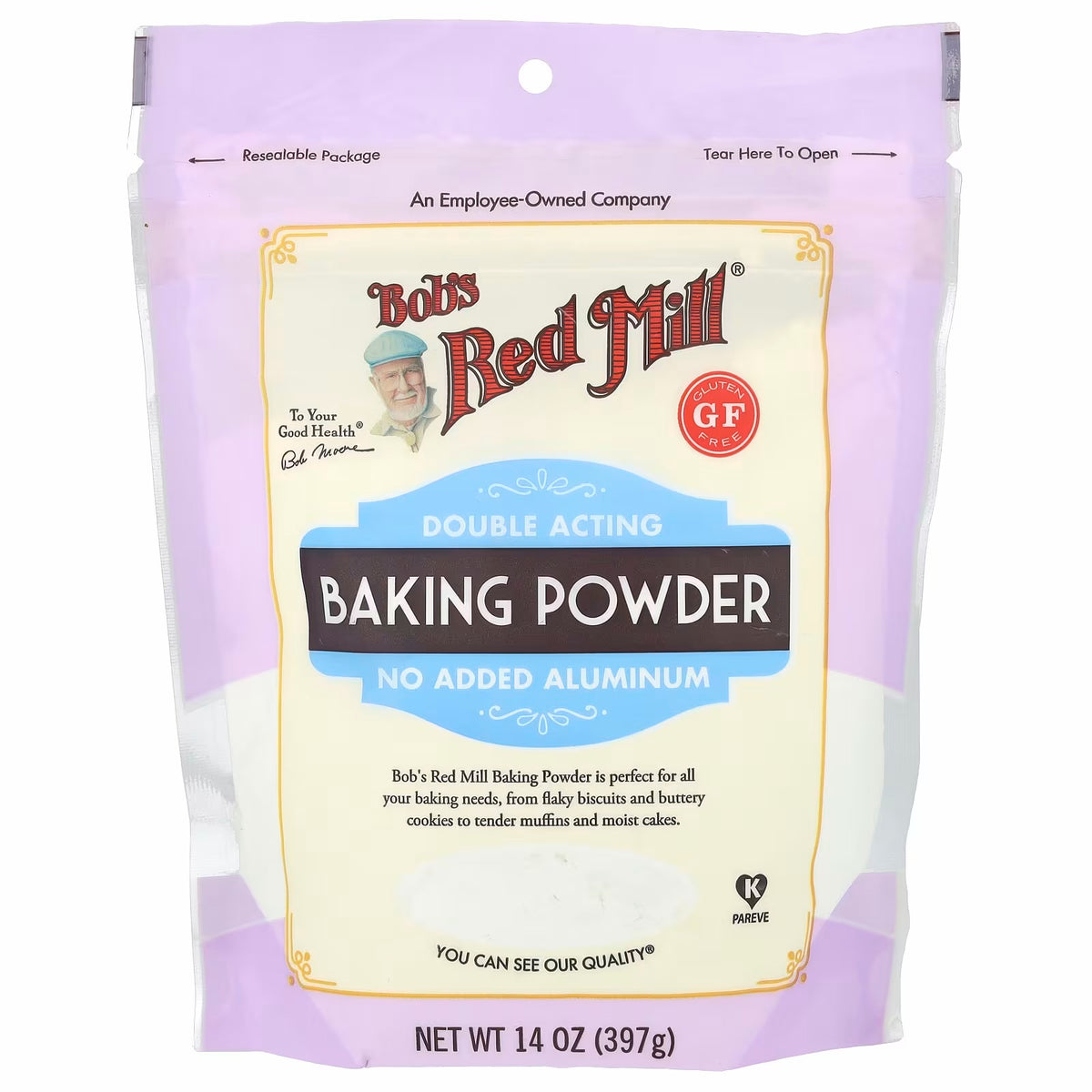Bob's Red Mill Double-Acting Bicarbonate of Soda, baking soda 1 lb (454 g)