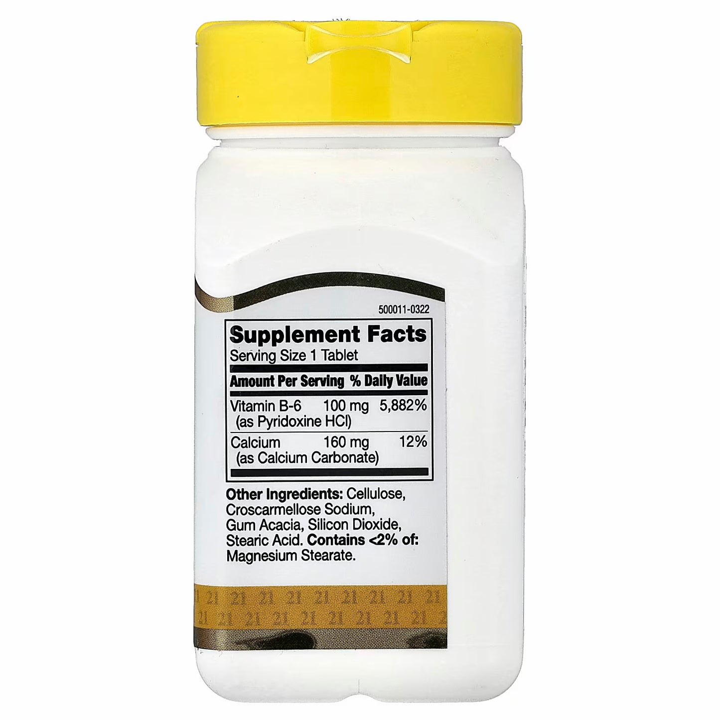 21st Century Vitamin B6 B-6, Pyridoxine  110 Tablets