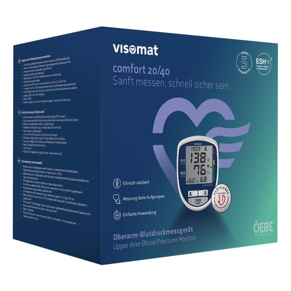 Visomat comfort 20/40 - Cuff blood pressure monitor