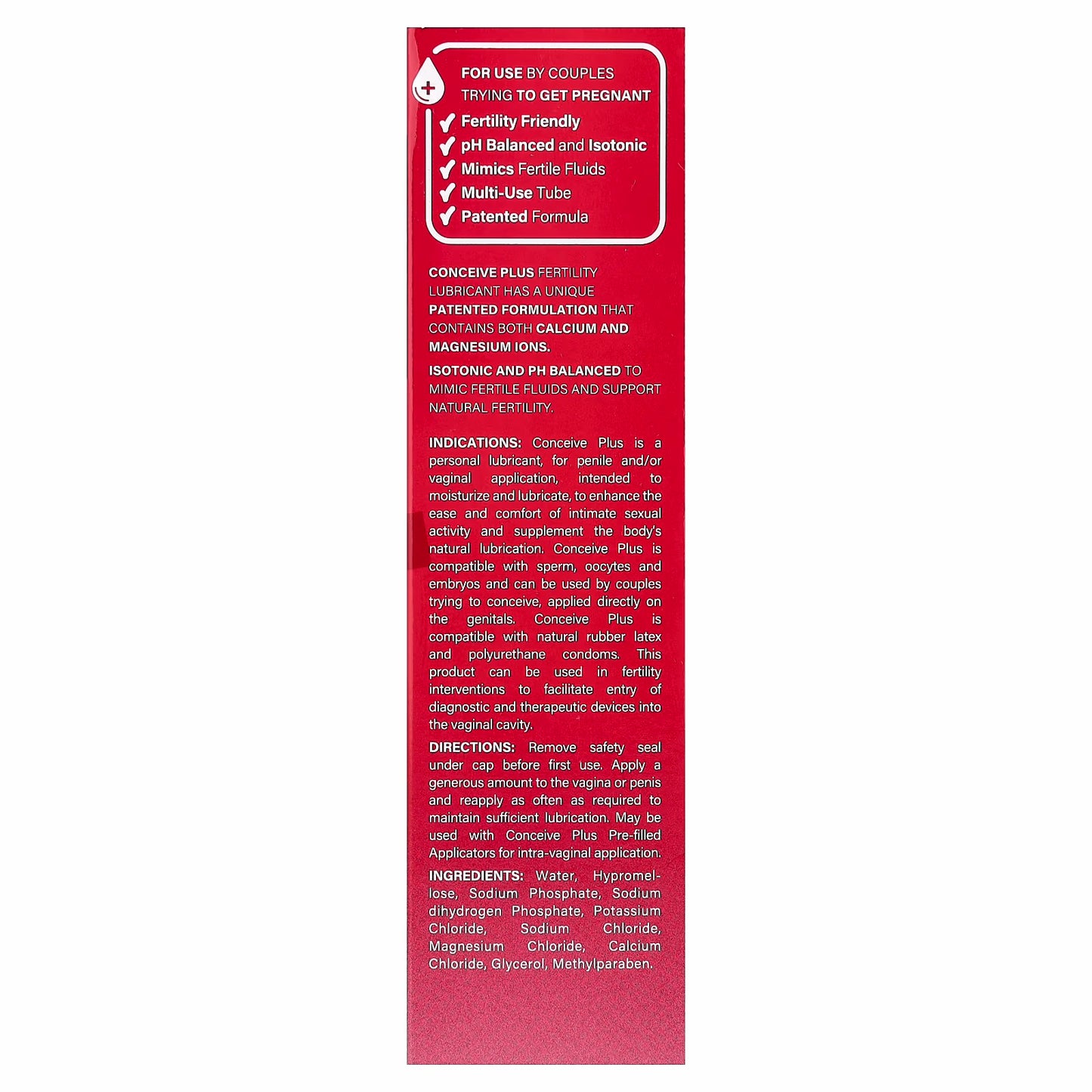 Conceive Plus Fertility Lubricant, 2.5 fl oz (75 ml