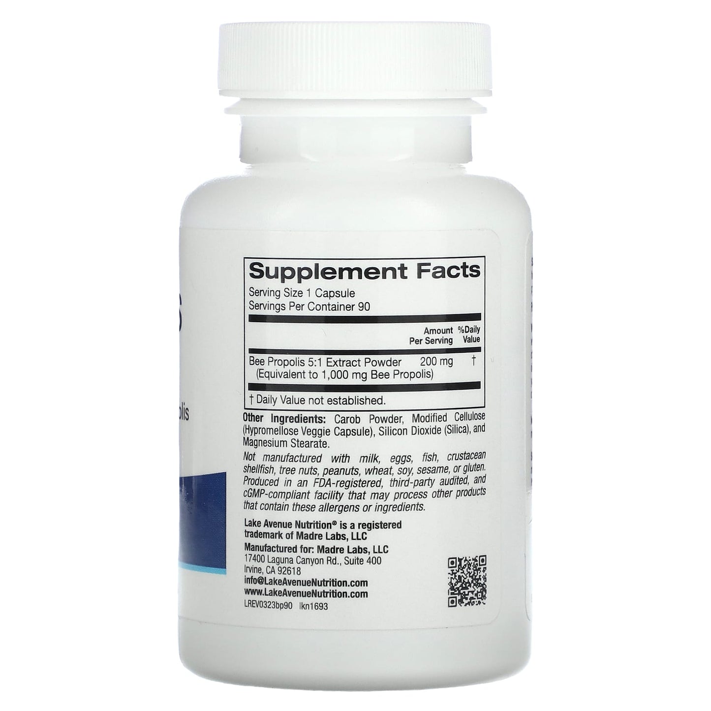 Lake Avenue Nutrition, Bee Propolis, 1,000 Mg, 90 Capsules