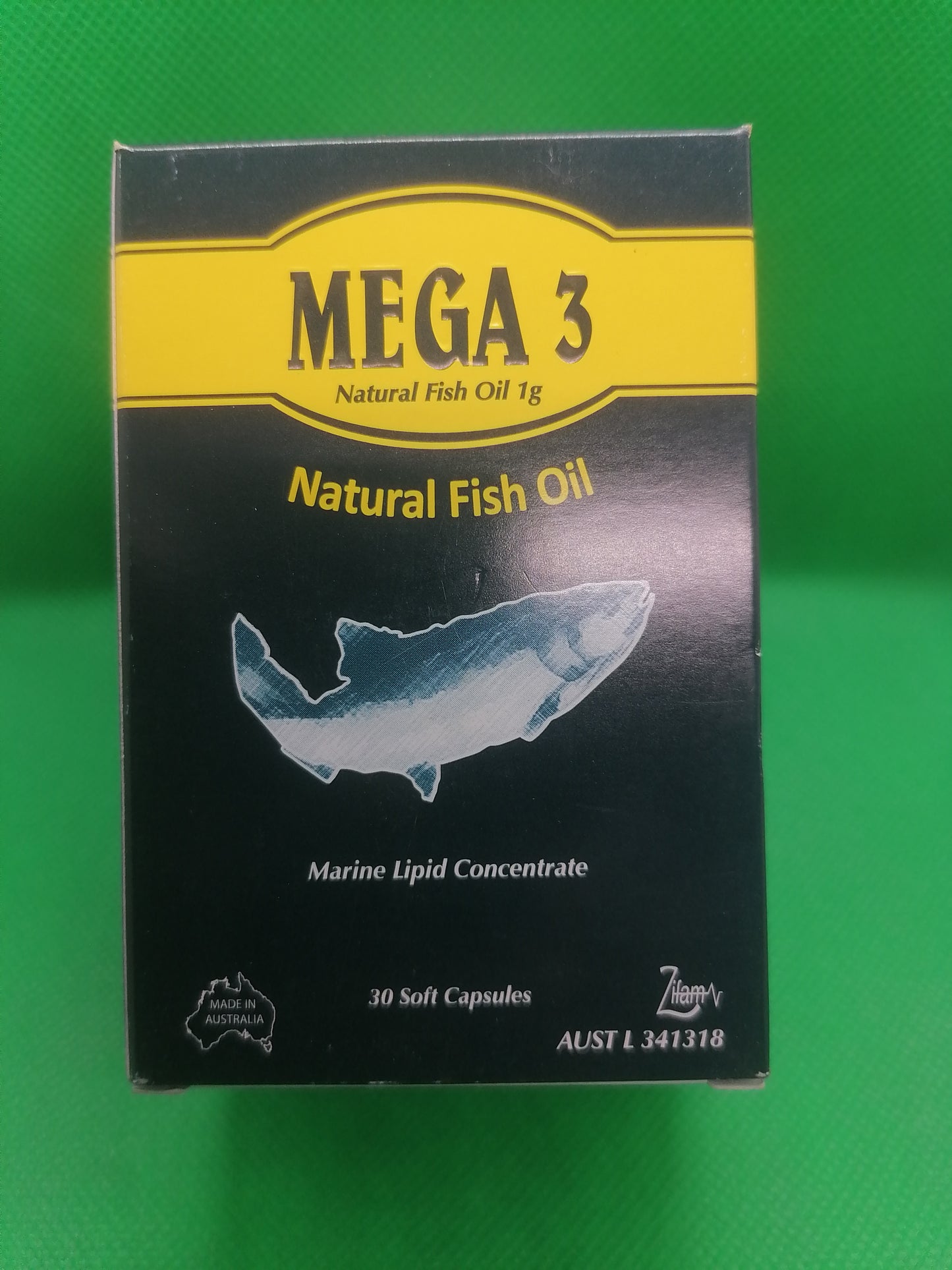 Zifam MEGA 3 Salmon Oil Marine Lipid Concentrates 30s