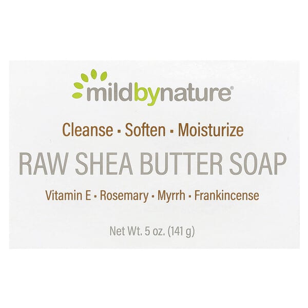 Mild By Nature, Raw Shea Butter Bar Soap, 5 oz (141 g)