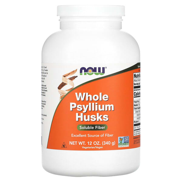 Psyllium Husk Powder, 12 Oz (340 G) for relief of occasional Constipation
