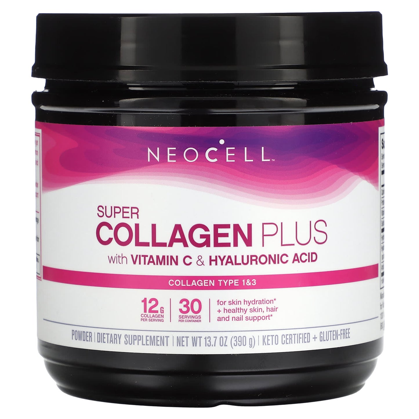 Super Collagen Plus With Vitamin C Hyaluronic Acid, 390g