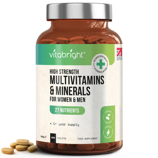 Vitabright Multivitamin & Mineral Tablets
400 Tablets ~ 13 Month Supply