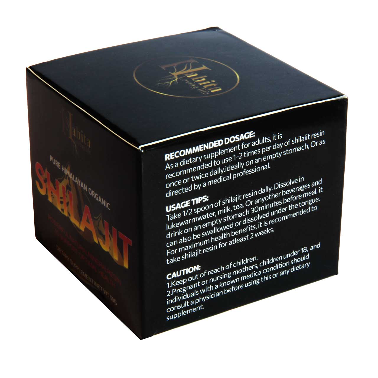 Pure Himalayan Organic Shilajit Resin Fulvic Acid Lab Tested Vegan 100% Pure 50g