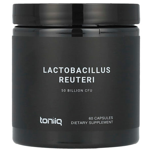 Toniiq, Lactobacillus Reuteri, 50 Billion CFU, 60 Capsules