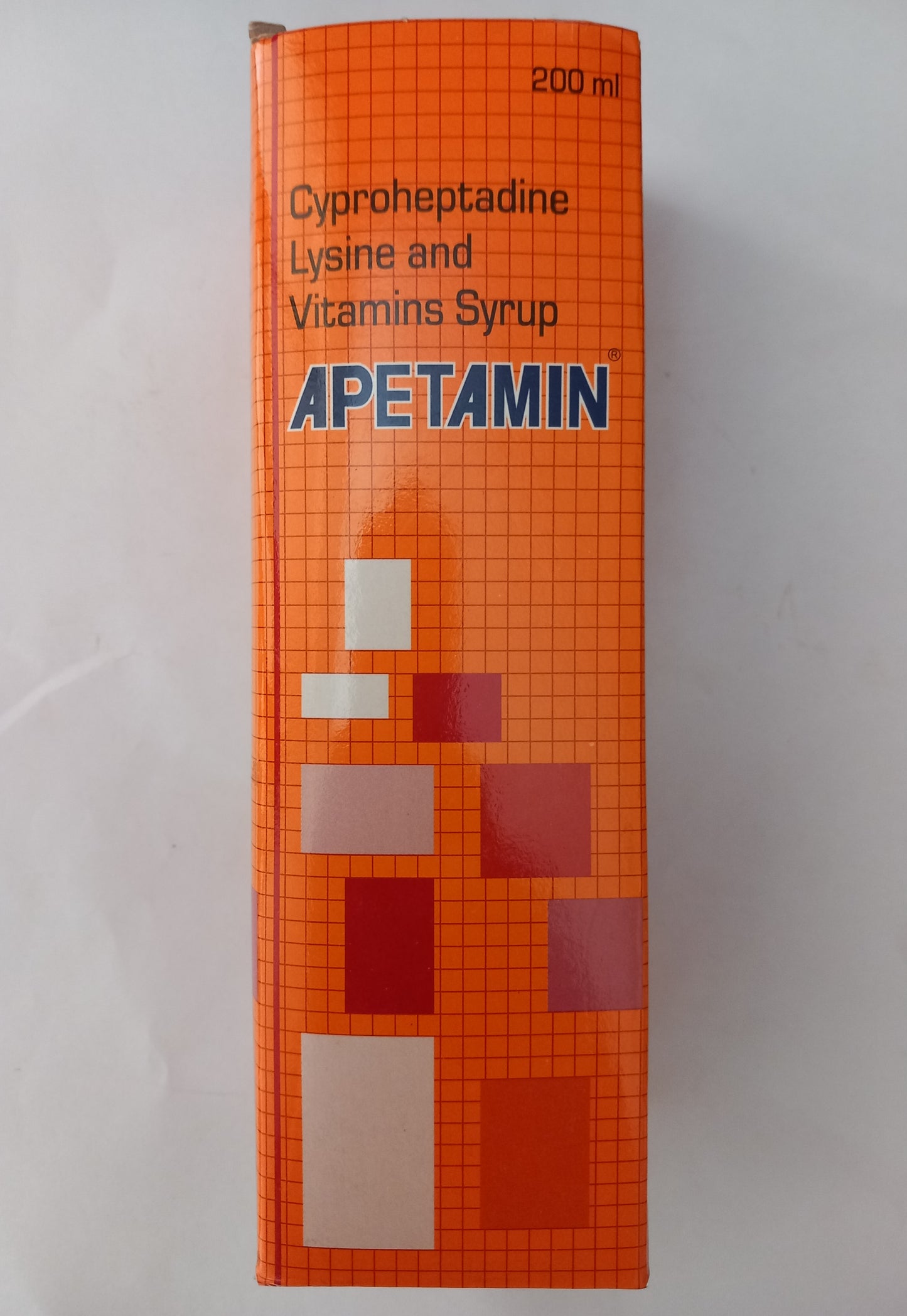 Apetamin Syrup 200ml With Lysine for Gaining Weight 200ml