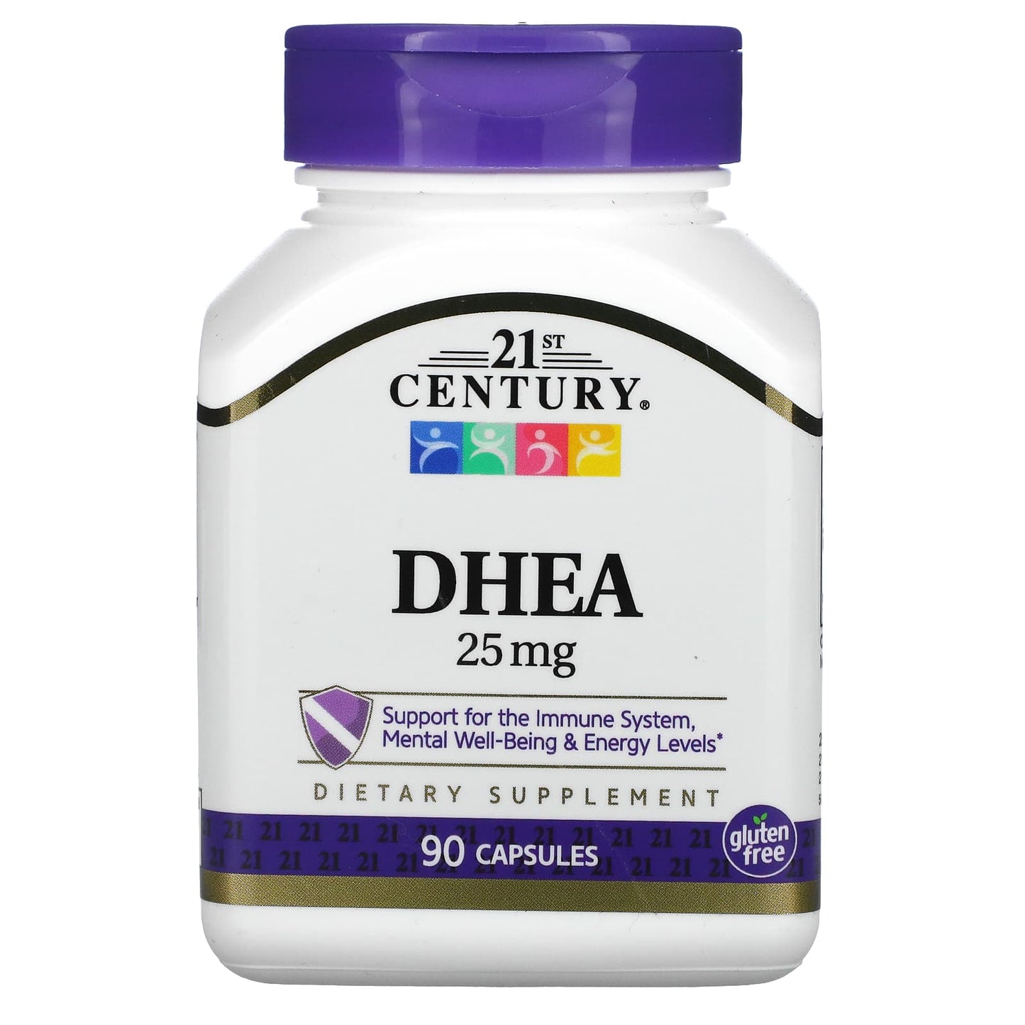 21st Century DHEA 25 Mg Capsules, 90 Count for immunity support