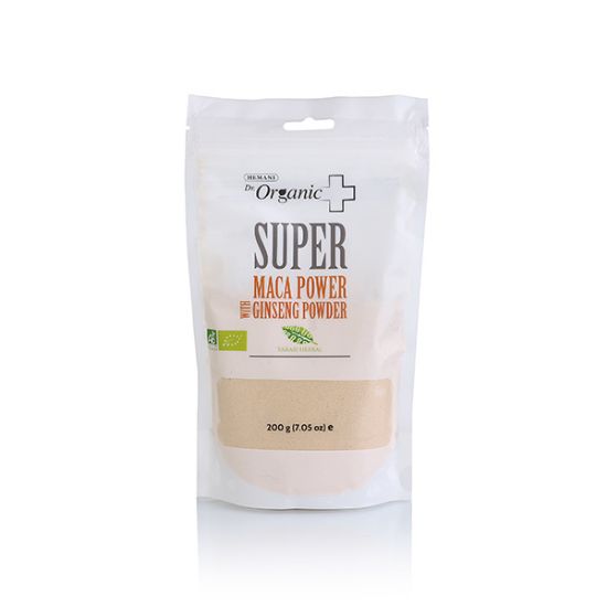 Hemani Dr Organic Super Maca en Poudre au Ginseng 200g