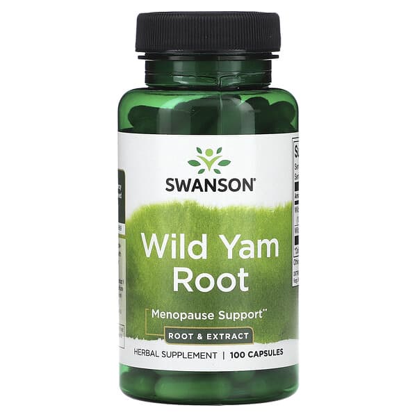 Swanson, Wild Yam Root, 100 Capsules