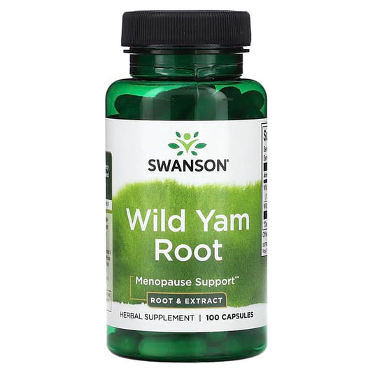 Swanson, Wild Yam Root, 100 Capsules