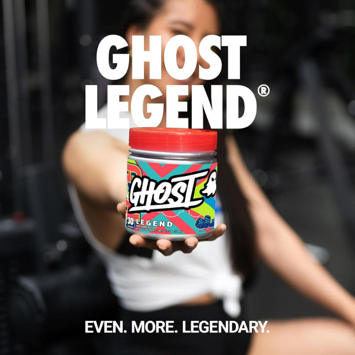 Pré-entraînement Ghost Legend entièrement transparent, 30 portions
