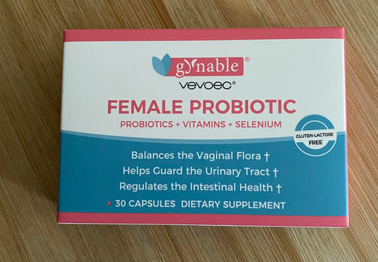 Gynable Vaginal Probiotics for Women,Female Probiotic for pH Balance with Lactobacillus 5 Billion CFU Probiotics Blend,Selenium-Vitamin D3,Promote Healthy Vaginal Odor & Vaginal Flora,30 Count