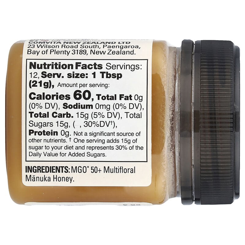 Comvita, Multifloral Manuka Honey, MGO 50+, 8.8 oz (250 g)
