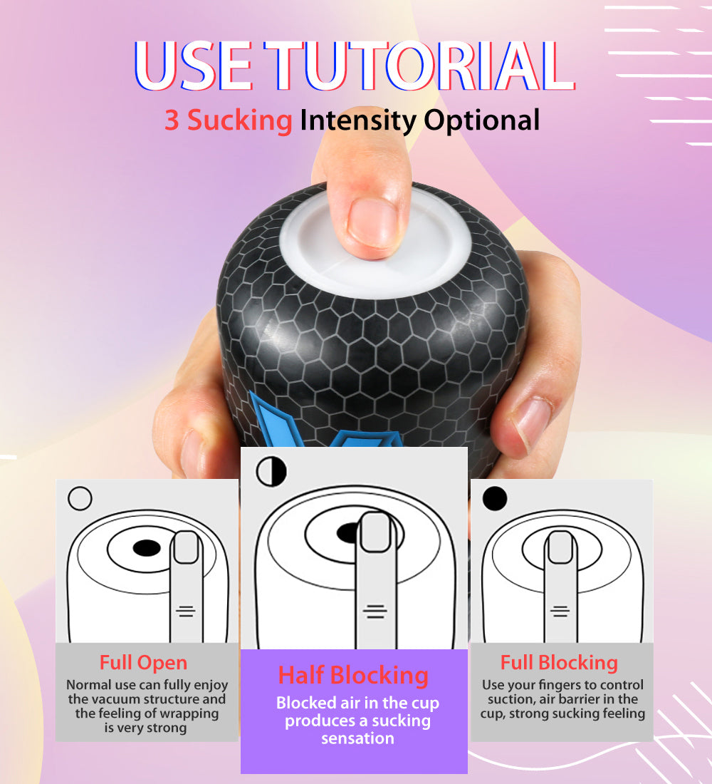 Powerful Sucking Masturbator Cup for Men