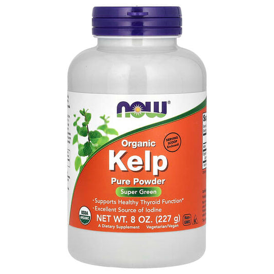 NOW Foods, poudre pure de varech biologique, 227 g (8 oz)