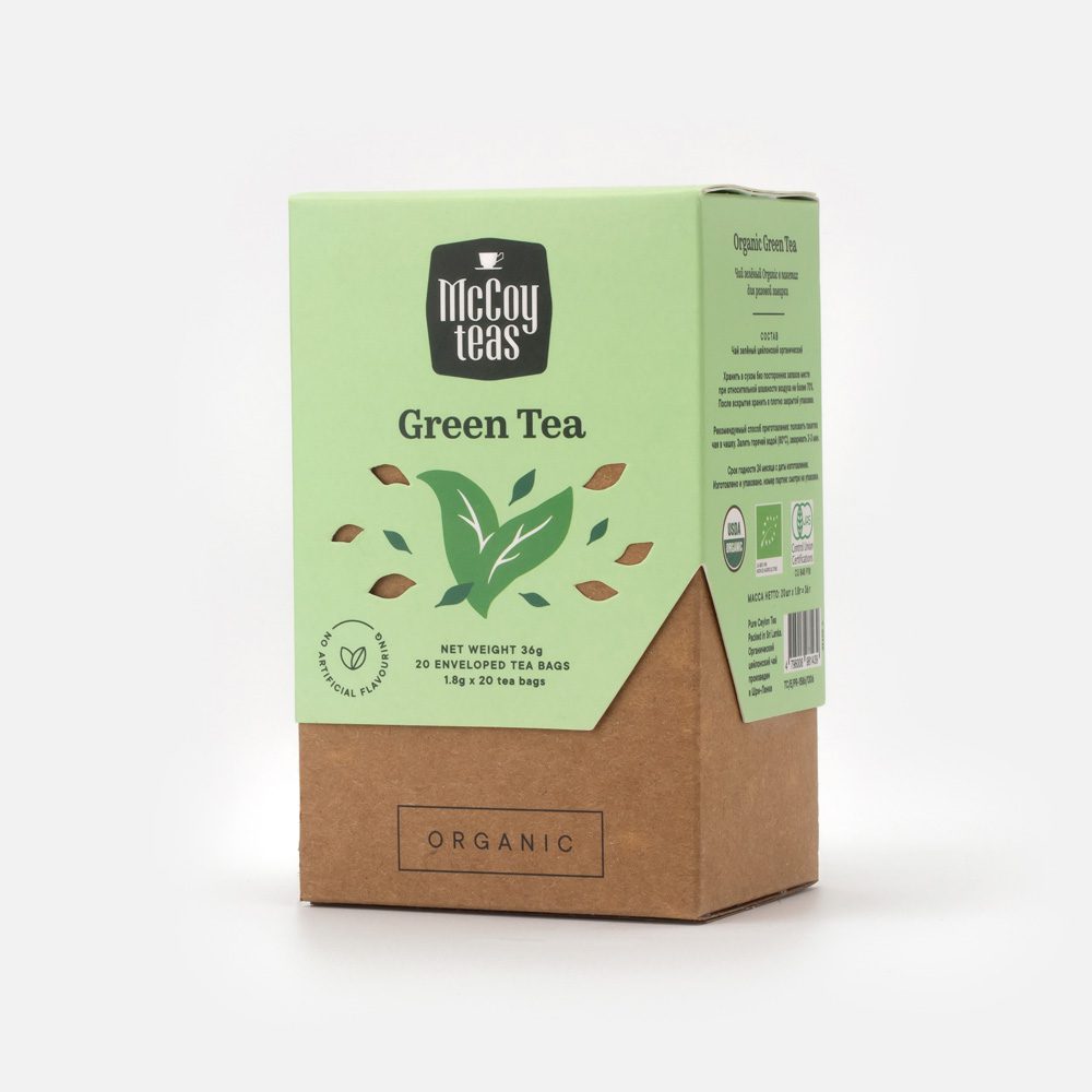 Maccoy Thé Vert Bio 20 Sachets