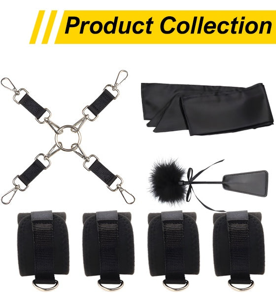 10 PCS Bondage Set Fetish for Women Neck to Wrist
