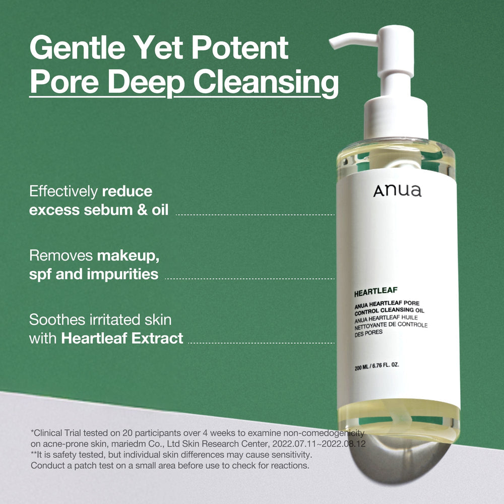 Huile Nettoyante Contrôle Pores Heartleaf 200ml