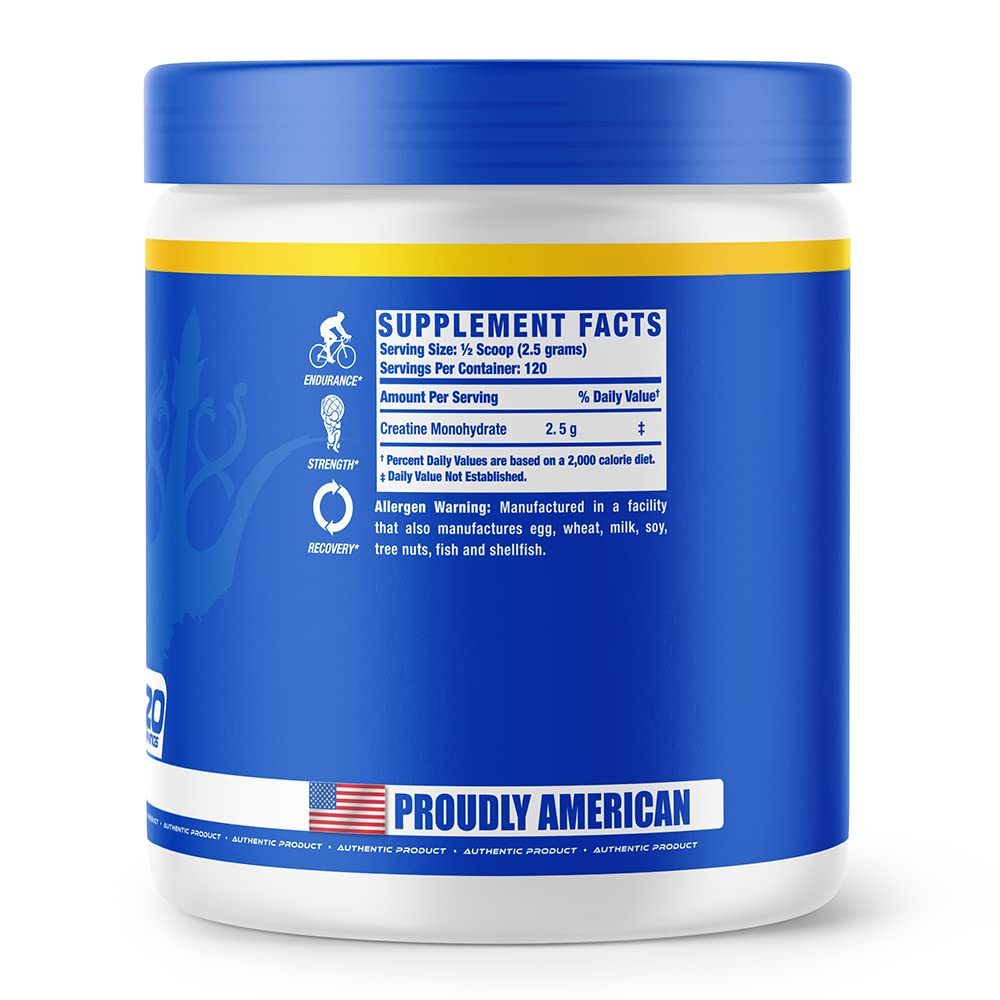 Ronnie Coleman Créatine Monohydrate 120 Doses, Pure Power