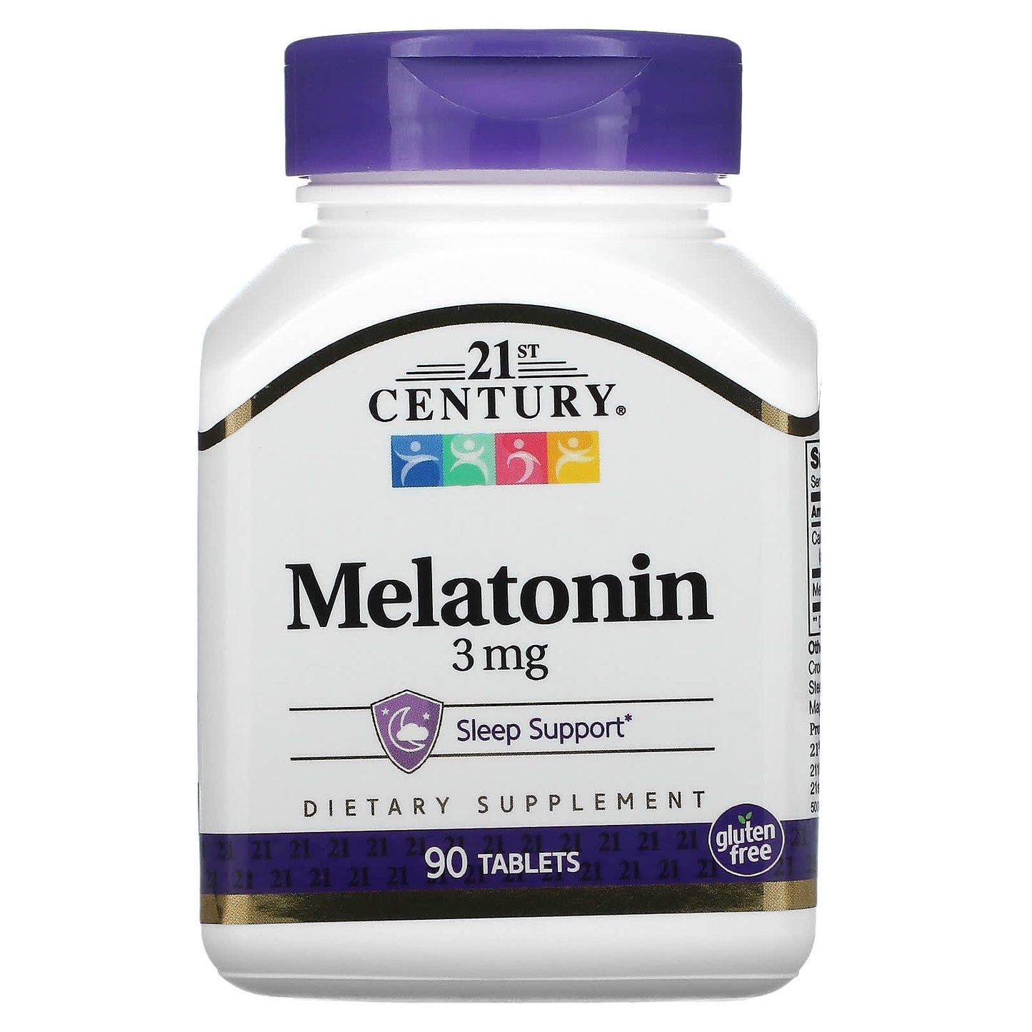 21st Century Melatonin 3 Mg Tablets, 90 Count