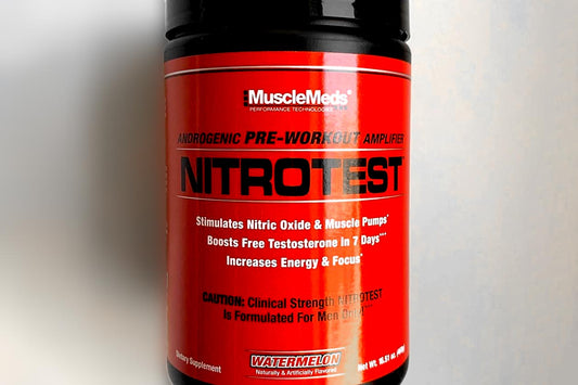 MuscleMeds Nitro Test Testosterone-Supporting Pre-Workout Pure Performance 30 Servings