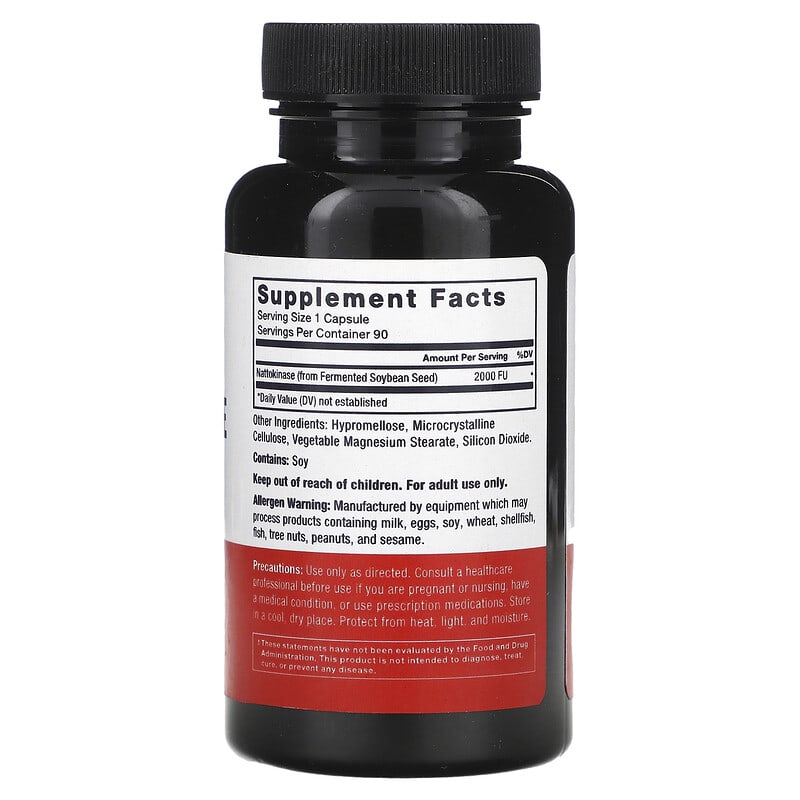 Force Factor, Nattokinase, 2,000 FU, 90 Vegetable Capsules