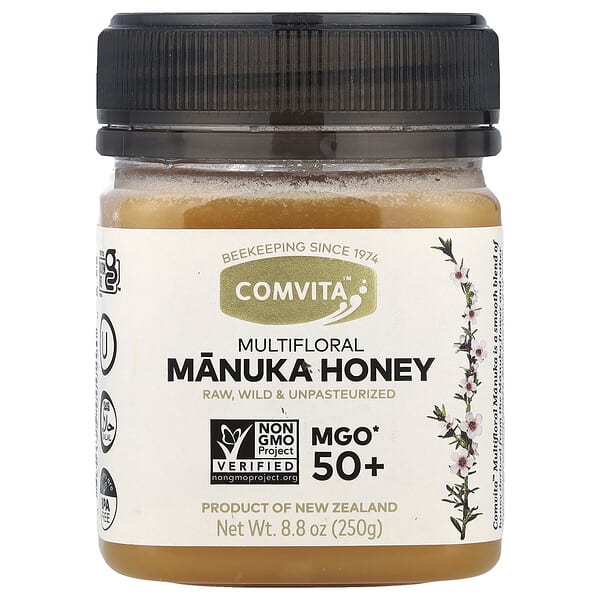 Comvita, Multifloral Manuka Honey, MGO 50+, 8.8 oz (250 g)