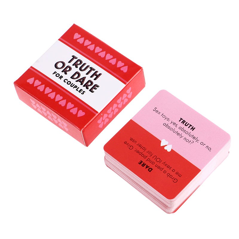 51PCS/Box Mini Small Size Truth Or Dare For

Couples Cards Games Couples Lovers Board

Game Supply English Version