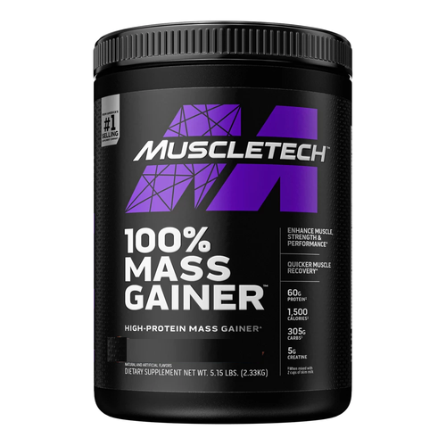 MuscleTech Premium Mass Builder Calories de qualité, sans ballonnement avec de la créatine 7 portions