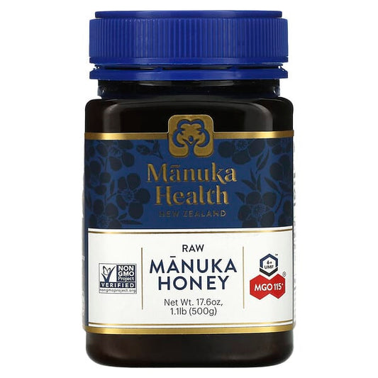 Manuka Health, Miel de Manuka Brut, UMF 6+, MGO 115+, 500 g (17,6 oz)