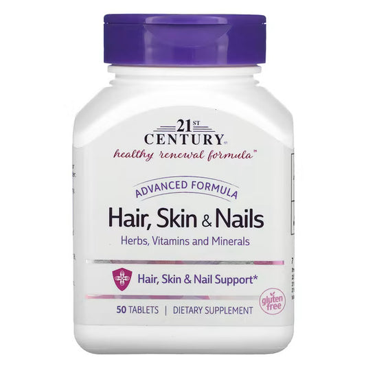 21st Century HAIR, SKIN & NAILS ADVANCED FORMULA 50s
