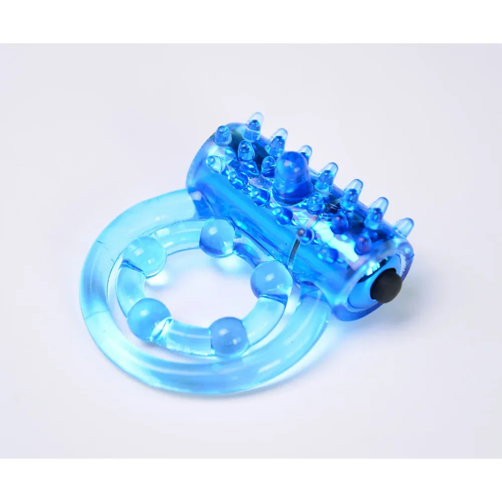 Anneaux vibrant durable Double Cockring

Retarder l'éjaculation précoce Anneau pénien

Jouet sexuel verrouillé pour hommes
