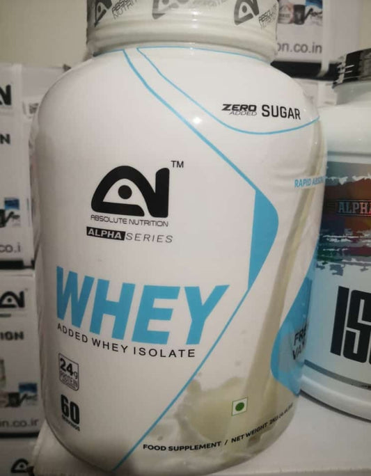 Absolute Nutrition’s Alpha Series Whey Protein with added whey isolate 2kg