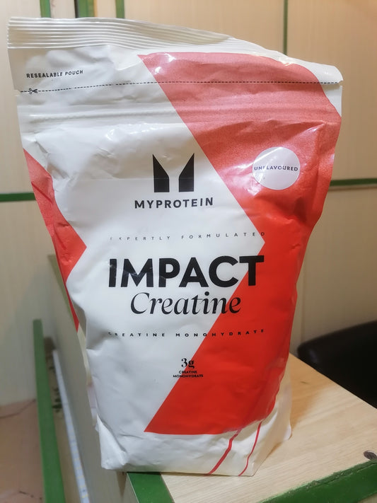 Impact Creatine monohydrate - 500g - Unflavoured 166 servings