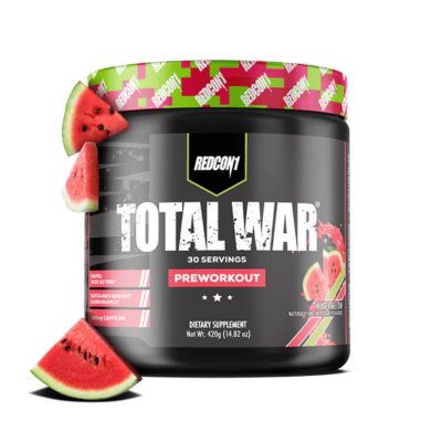 🍉 TOTAL WAR Pre-Workout: Watermelon (30 Servings) 🚀