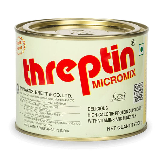 THREPTIN Micromix High Protein Milk Addon - 200 G (Vanilla)